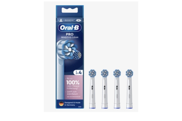 Oral-B Pro Sensitive Clean 4 pieces brush head