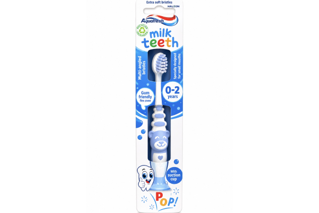 Aquafresh Milk Teeth 0-2 Years Soft Bristles Toothbrush