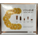 Vitamin C Skincare Set 5 Piece Cleanser Toner Serum Eye Cream Face Cream