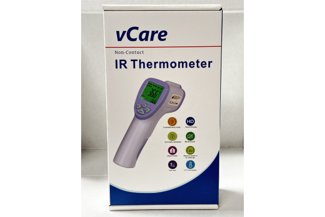 VCare Non-Contact IR Thermometer Forehead & Object Digital Temperature Gun