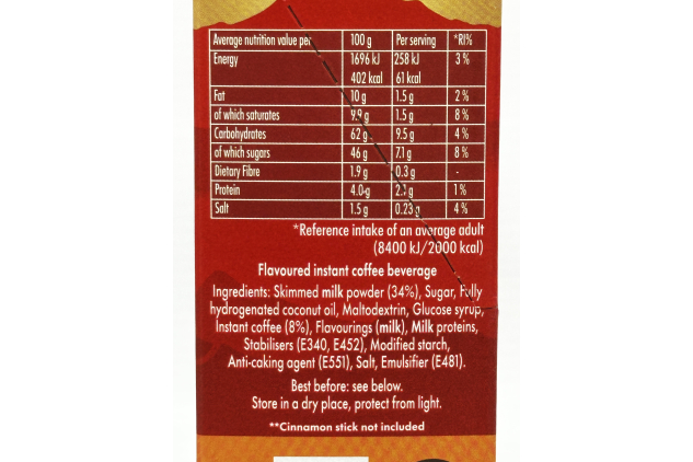 Kenco Classic Pumpkin Spice Latte Sachets 5 Packs of 8 | 40 Drinks Total