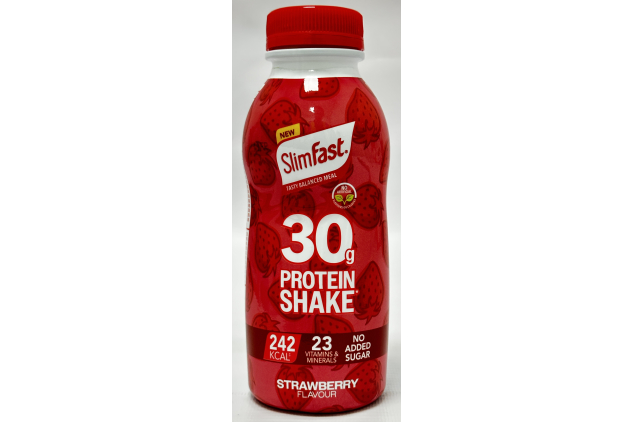 SlimFast 30g Protein Shake Strawberry 24 x 325ml Ready To Drink