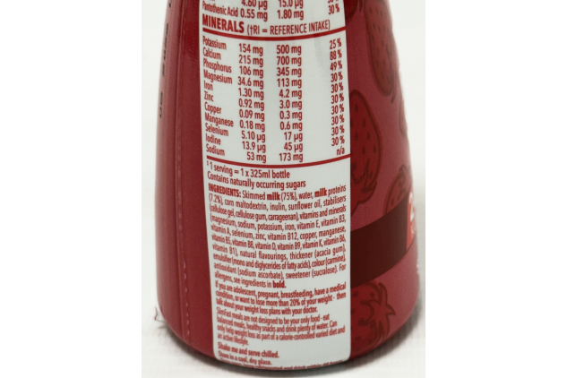 SlimFast 30g Protein Shake Strawberry 24 x 325ml Ready To Drink