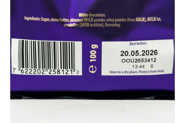 Cadbury White Buttons 100g Bags Pack of 10 White Chocolate Bulk Buy
