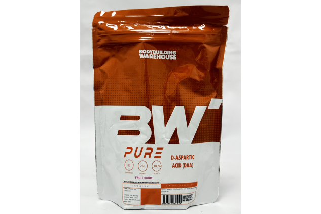 Pure D-Aspartic Acid DAA Fruit Sour 250g Powder