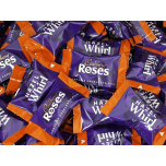 Cadbury Roses Hazel Whirl Chocolates 1kg Individually Wrapped Bulk Buy