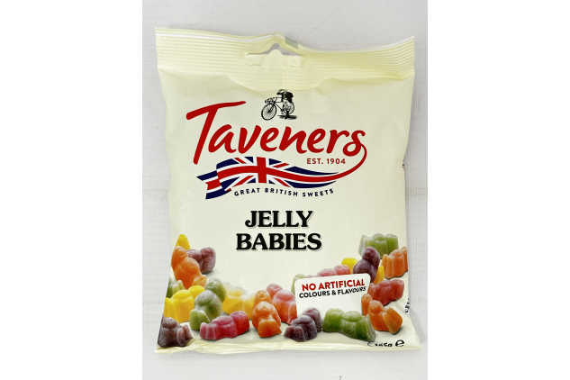 Taveners Jelly Babies 165g Great British Sweets