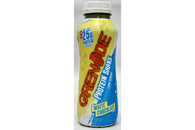 Grenade White Chocolate Protein Shake 8 x 330ml Low Sugar