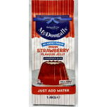 McDougalls No Added Sugar Vegan Strawberry Jelly 4 x 1.4kg Bulk Pack