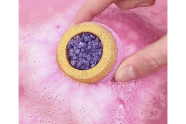 Natural Crystal Bath Bombs 6 Pack 300g