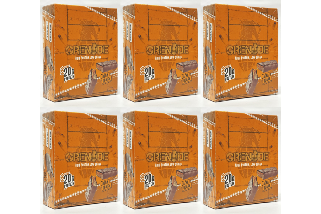 Grenade Jaffa Quake Protein Bars 72 x 60g High Protein Low Sugar | Bulk Buy Deal