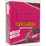 Grenade Dark Chocolate Raspberry Protein Bars 72 x 60g High Protein Low Sugar