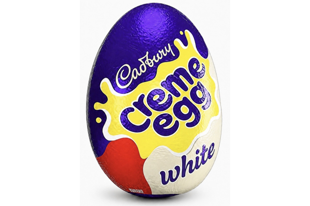 Cadbury White Creme Egg White Chocolate Fondant Eggs 12 x 40g