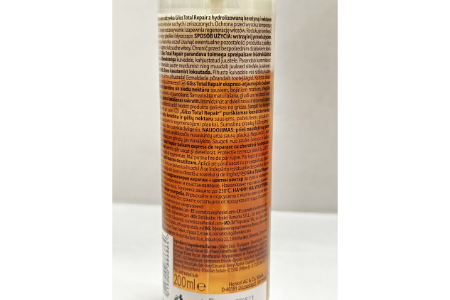 Schwarzkopf Gliss Total Repair Express Repair Conditioner Spray 200ml