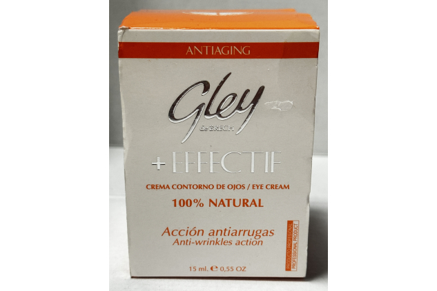 Gley de Brech Effectif Anti-Wrinkle Eye Cream 15ml 100% Natural