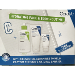 CeraVe Hydrating Face & Body Routine Skincare Gift Set 3 Pieces