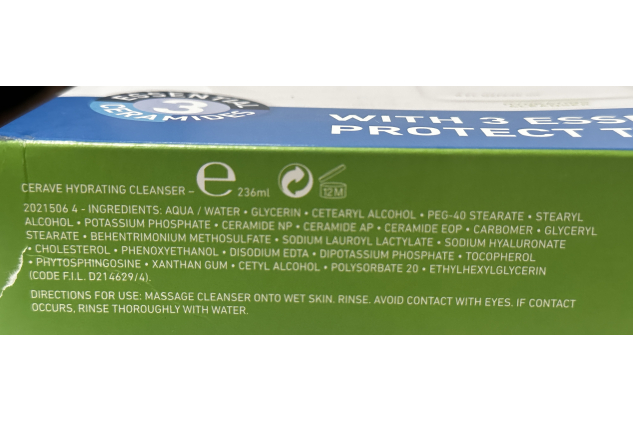 CeraVe Hydrating Face & Body Routine Skincare Gift Set 3 Pieces