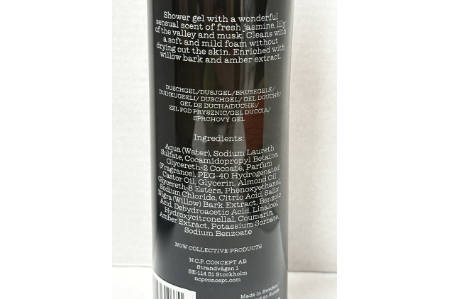 N.C.P Black Facets Body Shower 702 Musk & Amber 250ml