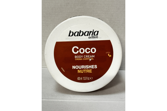Babaria Active Coco Body Cream 400ml