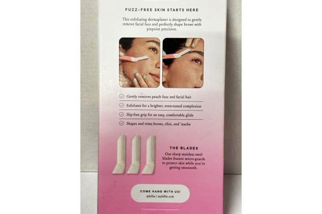 Billie Malibu Dermaplane Starter Kit Face & Brows
