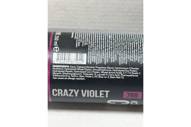 IdHAIR Colour Bomb Crazy Violet 250ml