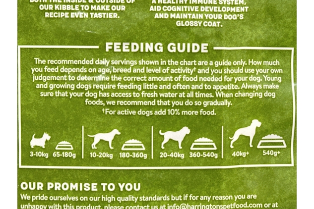 Harringtons Complete Dry Adult Dog Food Lamb & Rice 15kg | DAMAGED BAG