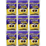 Cadbury Dairy Milk Caramel Nibbles Big Share Bags 9 x 175g