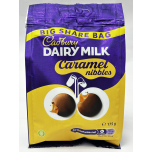 Cadbury Dairy Milk Caramel Nibbles Big Share Bags 9 x 175g
