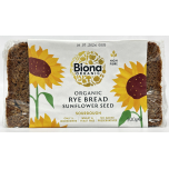 Biona Organic Rye Bread Sunflower Seed Sourdough 7 x 500g