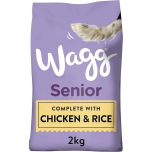 Wagg Senior Complete Dog Food Chicken & Rice 4 x 2kg