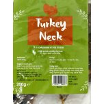 Turkey Neck Dog Treats 200g Natural High Protein Chews