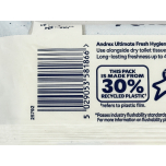 Andrex Ultimate Fresh Hygiene Wipes Flushable Plastic Free Pack