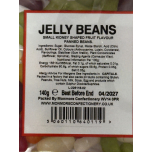 Jelly Beans Fruit Flavour Panned Pick & Mix Sweets 140g