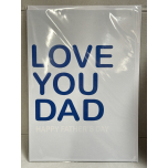 Love You Dad Father’s Day Card