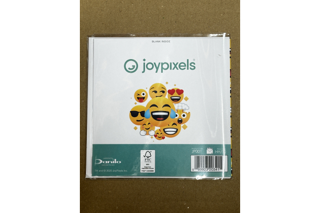 JoyPixels Emoji Pattern Greeting Card