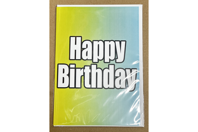Happy Birthday Greeting Card