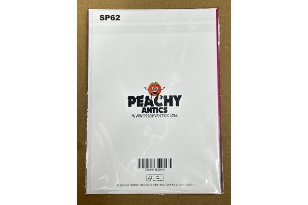 Peachy Antics Congratulations Stay In Touch Card