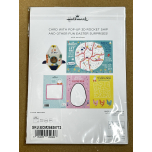 Hallmark Pop-Up 3D Rocket Ship Easter Card With Envelope