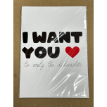 Empty Dishwasher Funny Love Card
