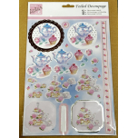 Anita’s Foiled Decoupage Nice Cup Of Tea Craft Sheet