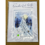 Hallmark Wonderful Wife Christmas Card With Envelope