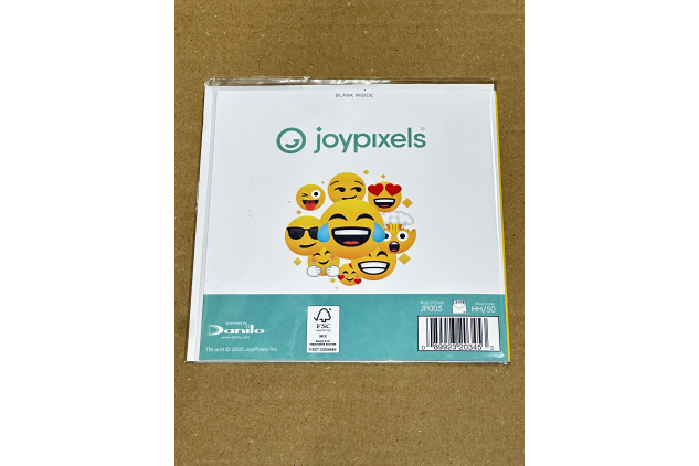 JoyPixels Love Laugh Live Emoji Greeting Card