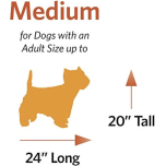 MidWest QuietTime Coco Chic Medium Pet Bed 76cm Crate