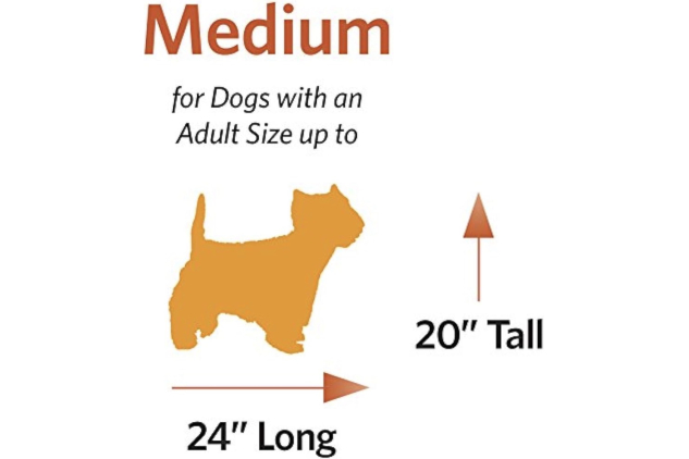 MidWest QuietTime Coco Chic Medium Pet Bed 76cm Crate