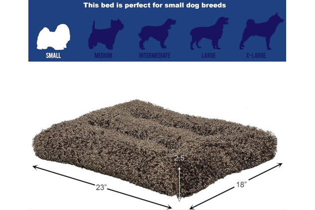 MidWest QuietTime Coco Chic Small Pet Bed 61cm Crate