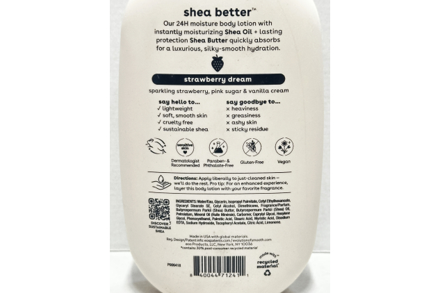 eos Shea Better Strawberry Dream Body Lotion 473ml