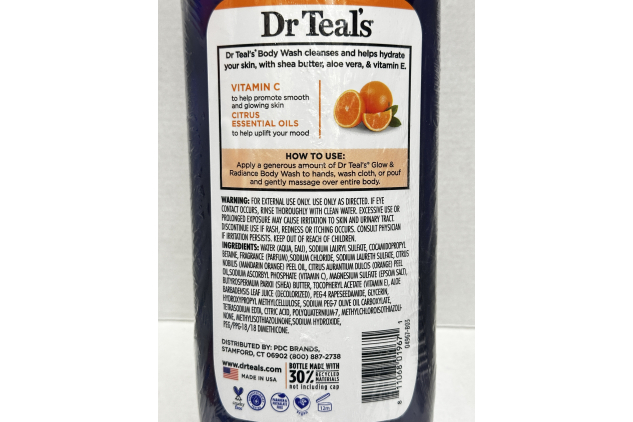 Dr Teal’s Glow & Radiance Vitamin C Body Wash 710ml