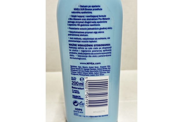 NIVEA Sun After Sun Bronze Moisturising Lotion 200ml