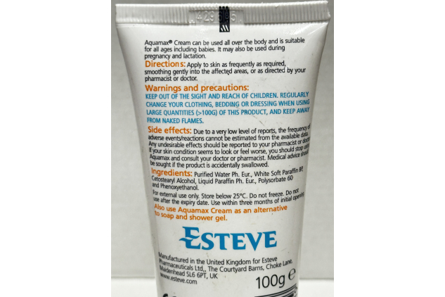 Aquamax Cream SLS Free Leave-On Emollient 100g