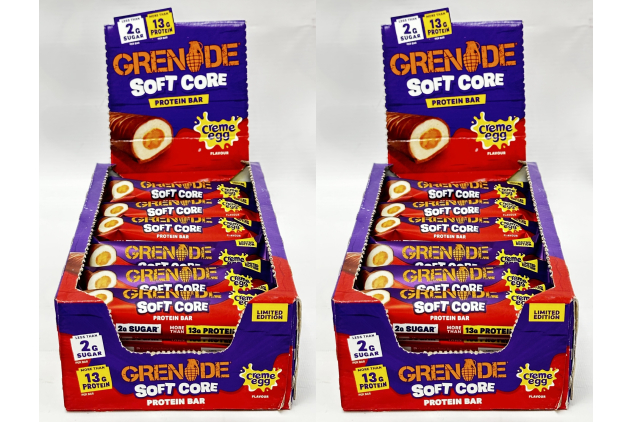 Grenade Soft Core Creme Egg Protein Bars 36 x 45g